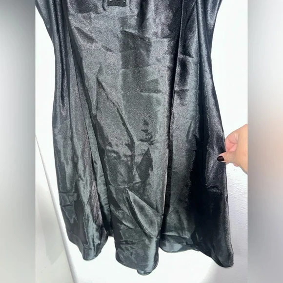 Delicates Black Lace Slip - Picture 3 of 9